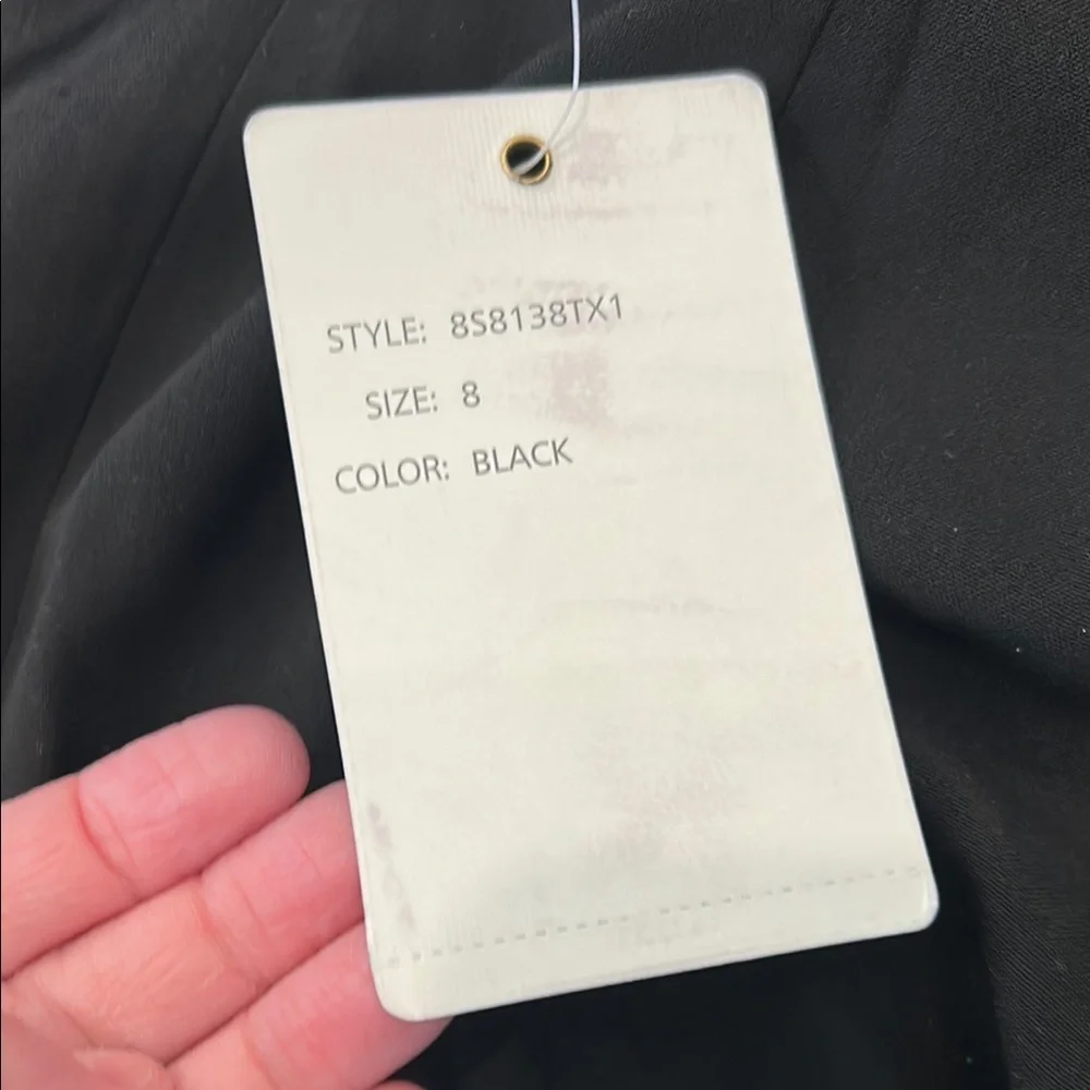 Zac & Rachel Black A-Line flare Skirt size 8 - Picture 9 of 9